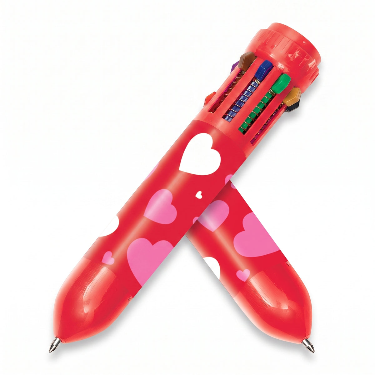 Valentine's Day Multicolor Heart Pattern Pen