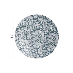8" Garden Damask Design Plastic Plates (10)