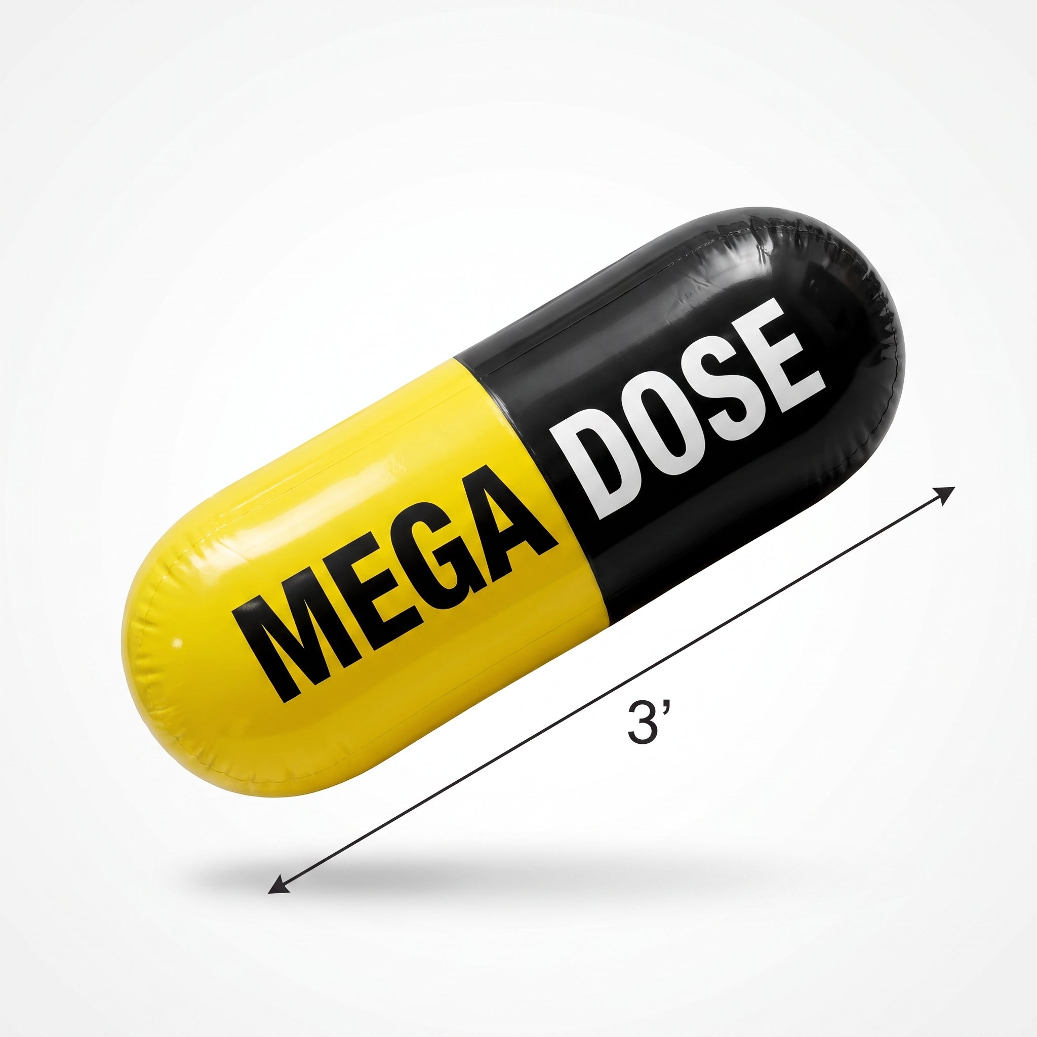Over the Hill "Mega Dose" Inflatable Pill Prop for Birthday Parties