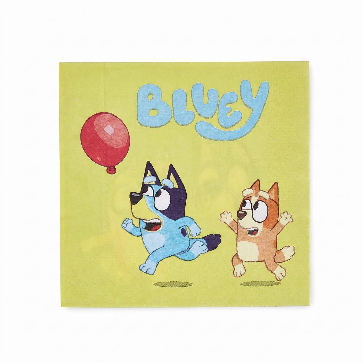 Bluey Birthday Party Lunch Napkins - 6.5 In. x 6.5 In.