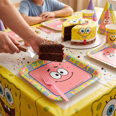 SpongeBob SquarePants 7" Square Paper Plates