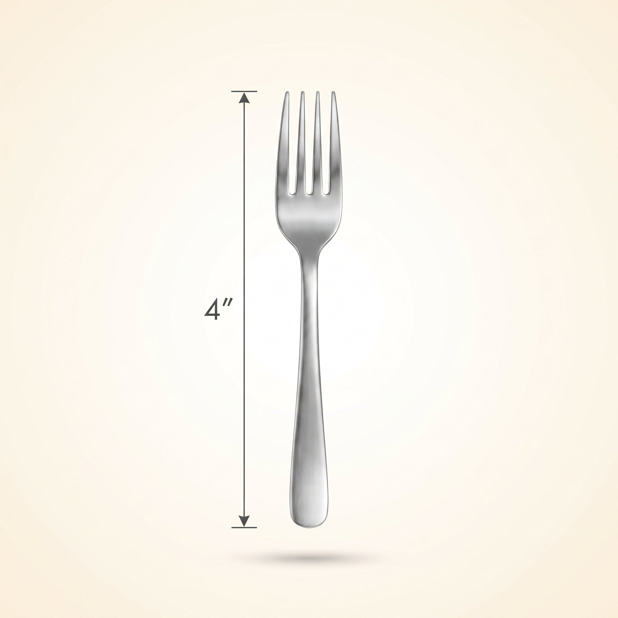 Elegant Silver Mini Appetizer Forks - 4 In. | 30 Count