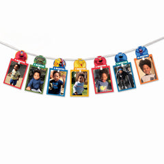 Sesame Street Photo Banner Garland for Kids Birthday Parties
