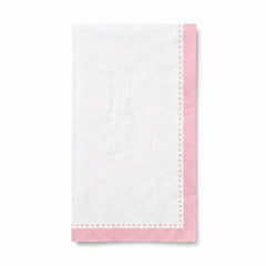 Premium New Pink Guest Towel Napkins - 20 Count