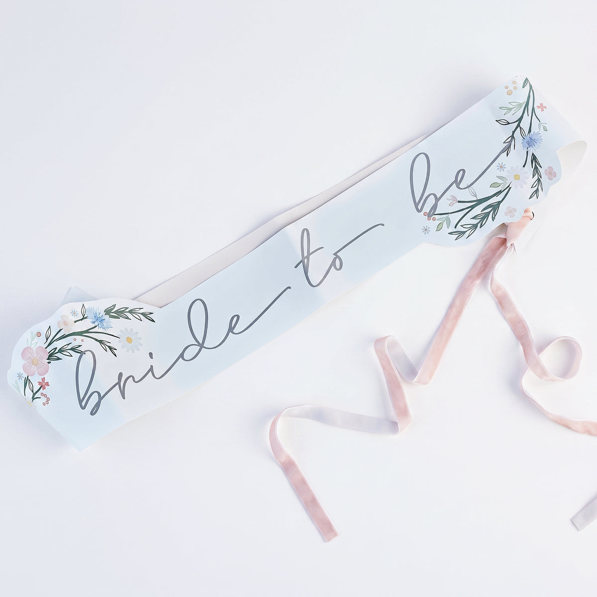 Elegant "Bride to Be" Wedding Sash by Ginger Ray