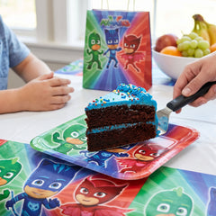 PJ Masks 7" Square Dessert Plates - 8 Pack for Kids Birthday Party