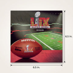 Super Bowl LIX Lunch Napkins - 6.5 In. X 6.5 In.