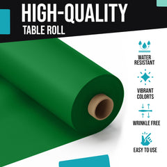 40 In. x 100 Ft. Emerald Green Table Roll