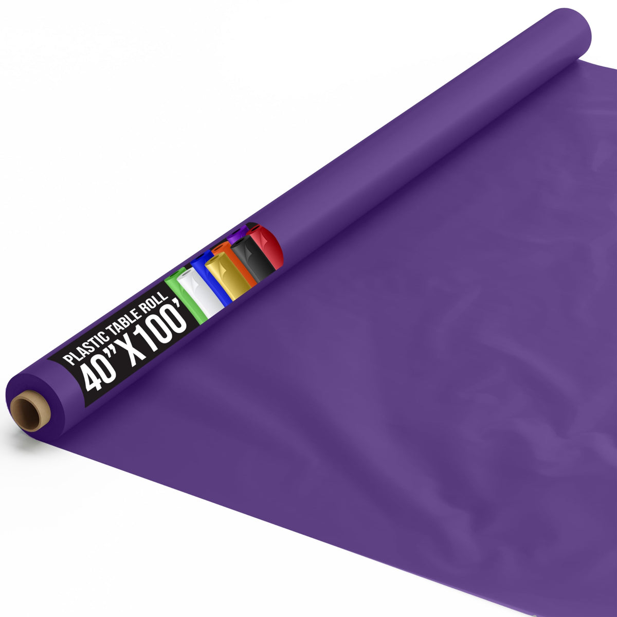 Little Gym - 40 In. x 100 Ft. Purple Table Roll