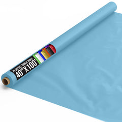 Unleashed - 40 In. x 100 Ft. Sky Blue Table Roll