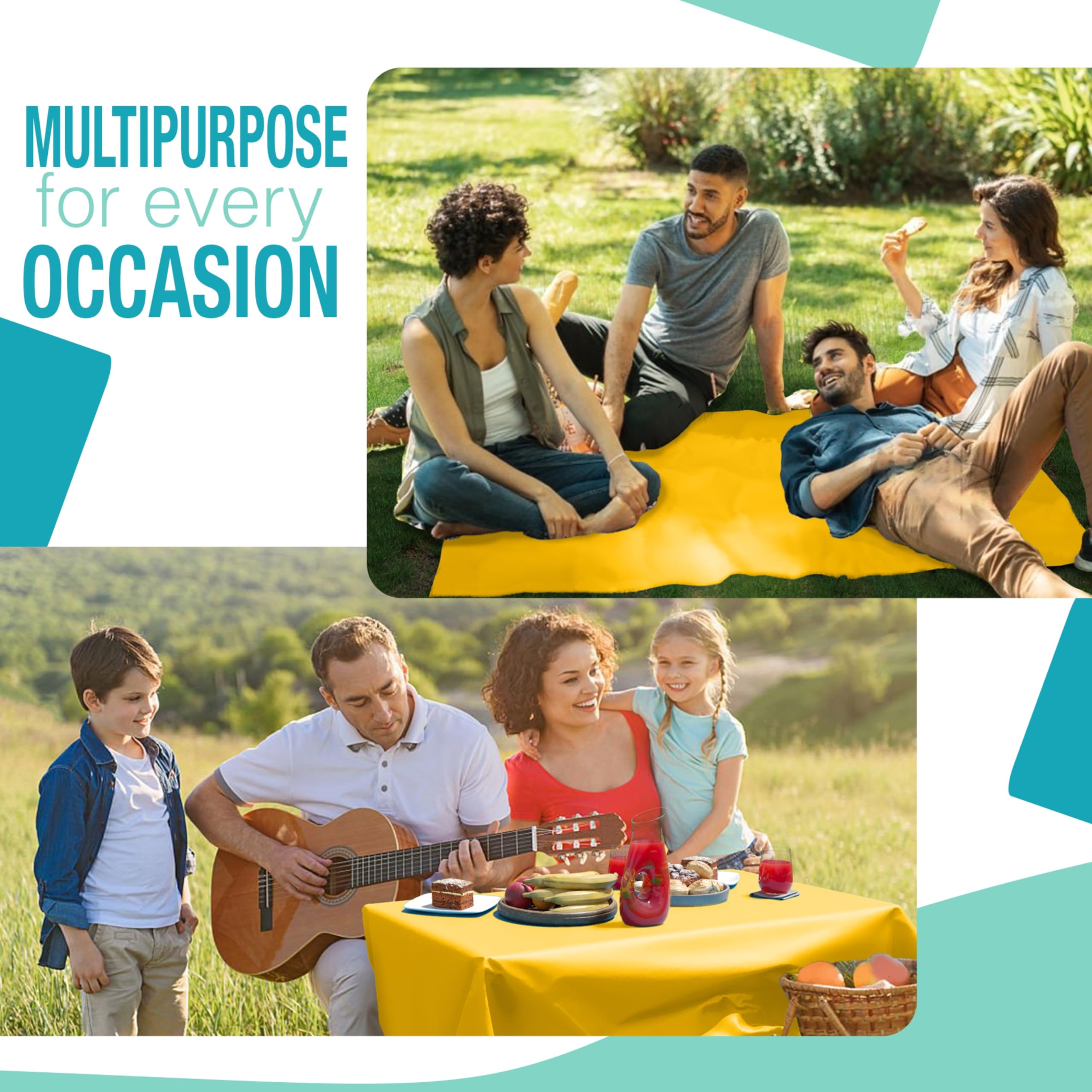 Unleashed - 40 In. x 300 Ft. Premium Yellow Table Roll