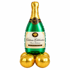 Airloonz Champagne Bottle Balloon - 50 Inch