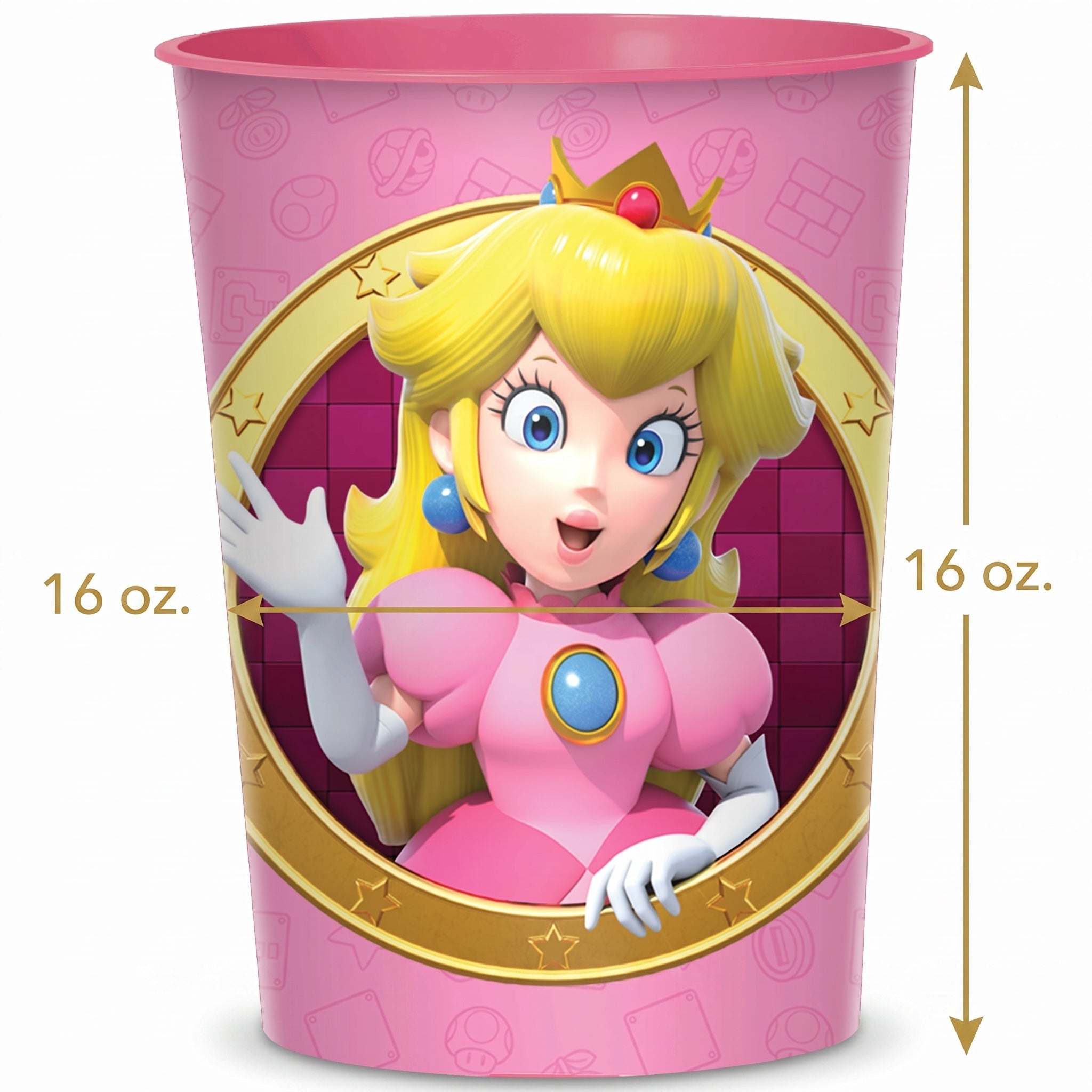 Super Mario Princess Peach Favor Cup