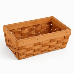 Wicker Guest Towel Caddy for Everyday Entertaining