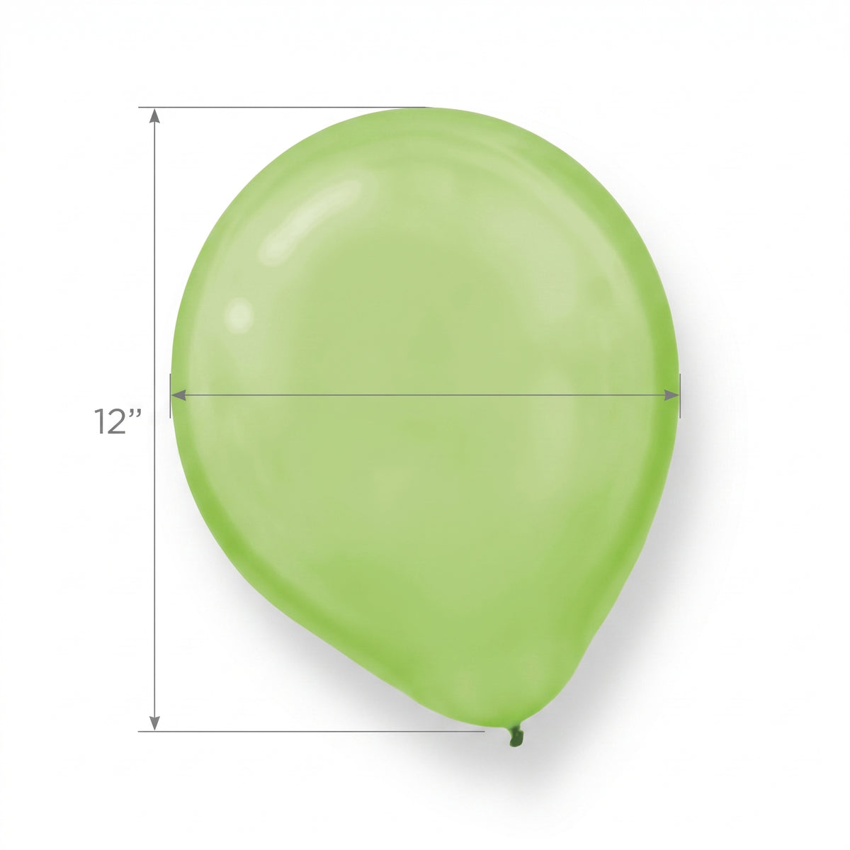 Pearl Kiwi Latex Balloons - 12 In. | 15 Count