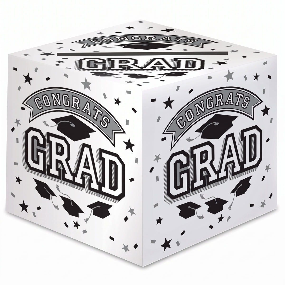 White Graduation Cardholder Box