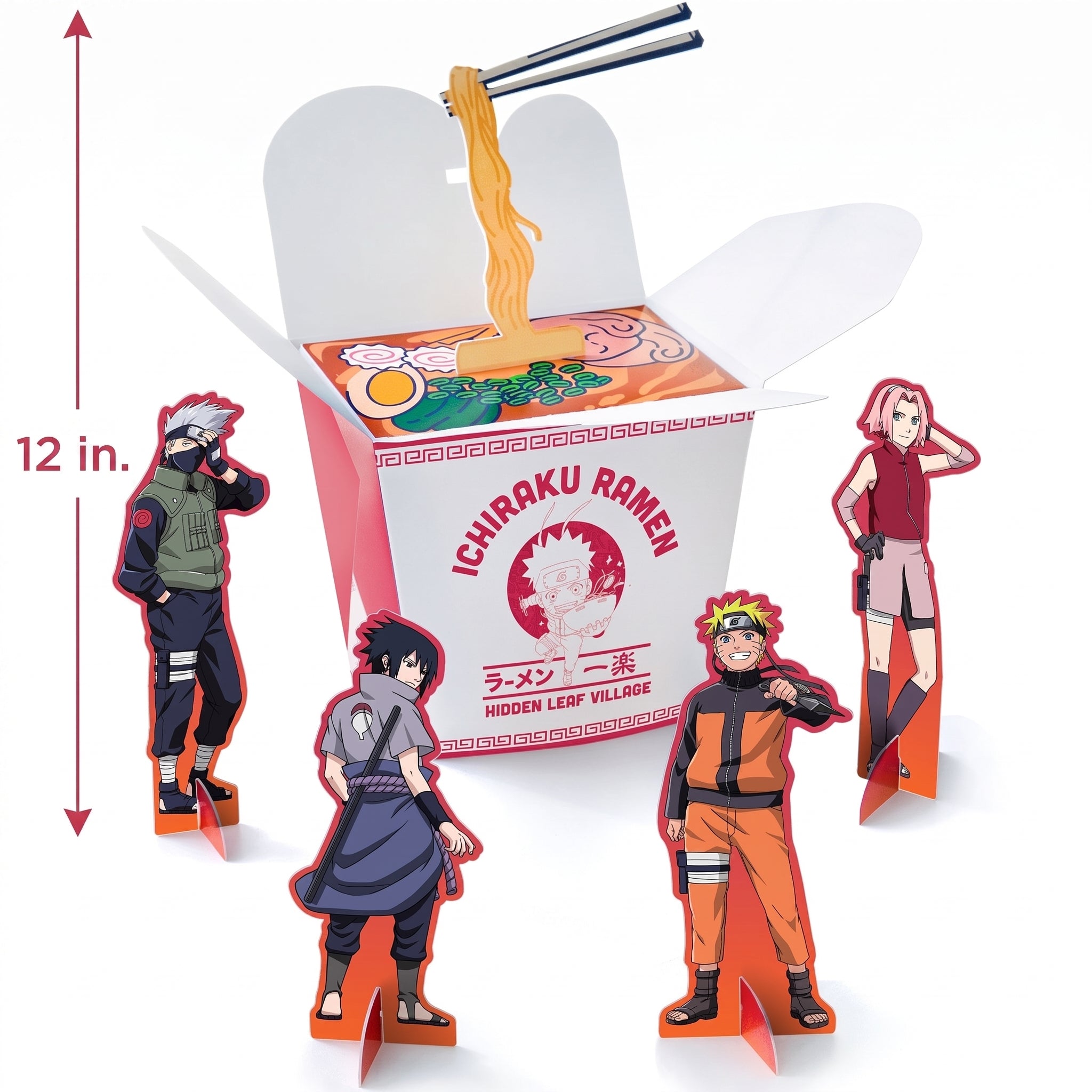 Naruto Anime Table Centerpiece Kit for Birthday Parties