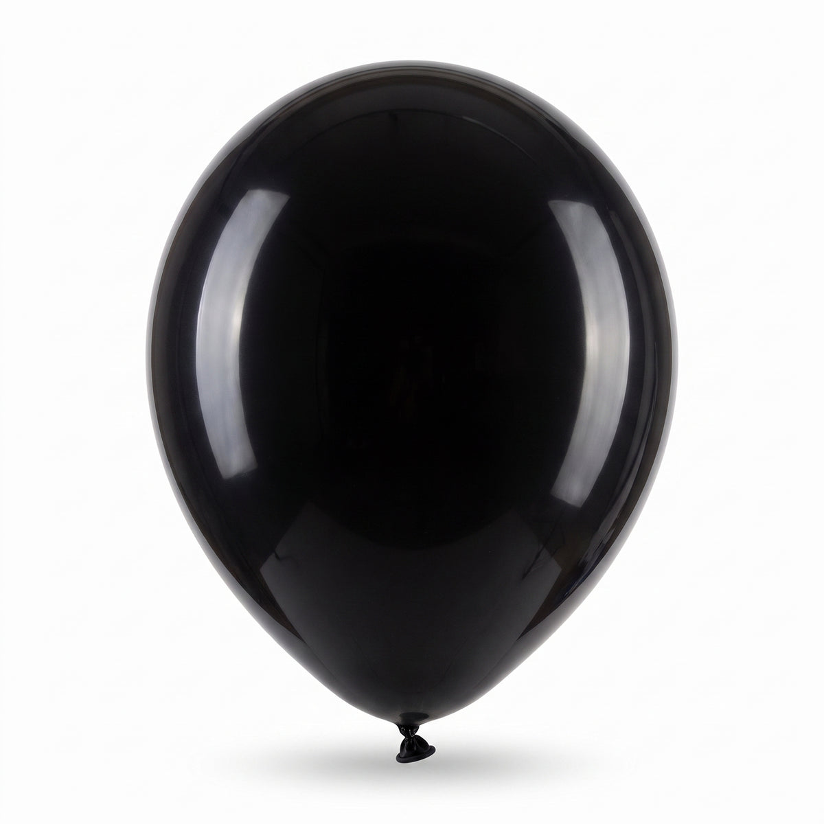 Bulk Black Latex Balloons - 12 Inch | 100 Count