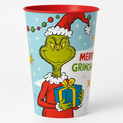 32 oz Christmas Grinch Plastic Tumbler