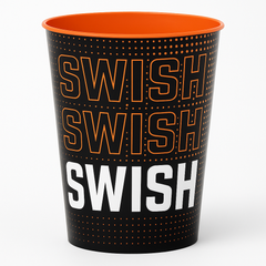 "Swish" Basketball Themed Plastic Favor Cup ‚Äì 16 oz