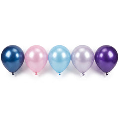 Cosmic Pearl Latex Balloons - Mixed Colors, 11-Inch, 15-Pack