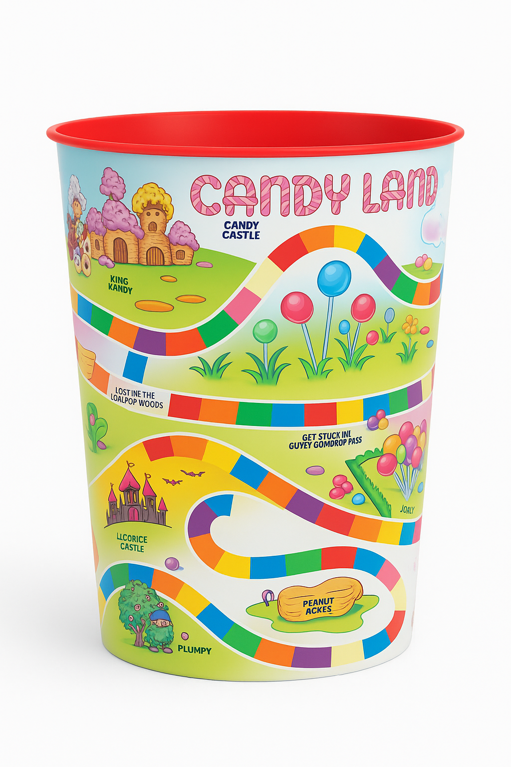 Candy Land Plastic Favor Cup