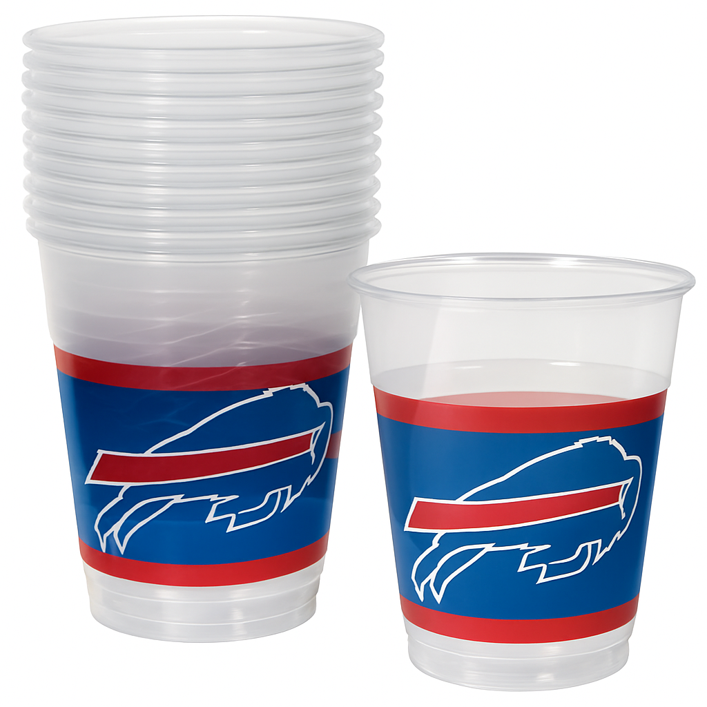 Buffalo Bills 16oz NFL Party Cups - 25 Pack