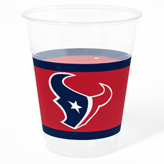 Houston Texans 16oz Plastic Cups - 25ct