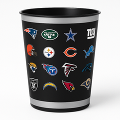 NFL All-Team Silver Party Cups