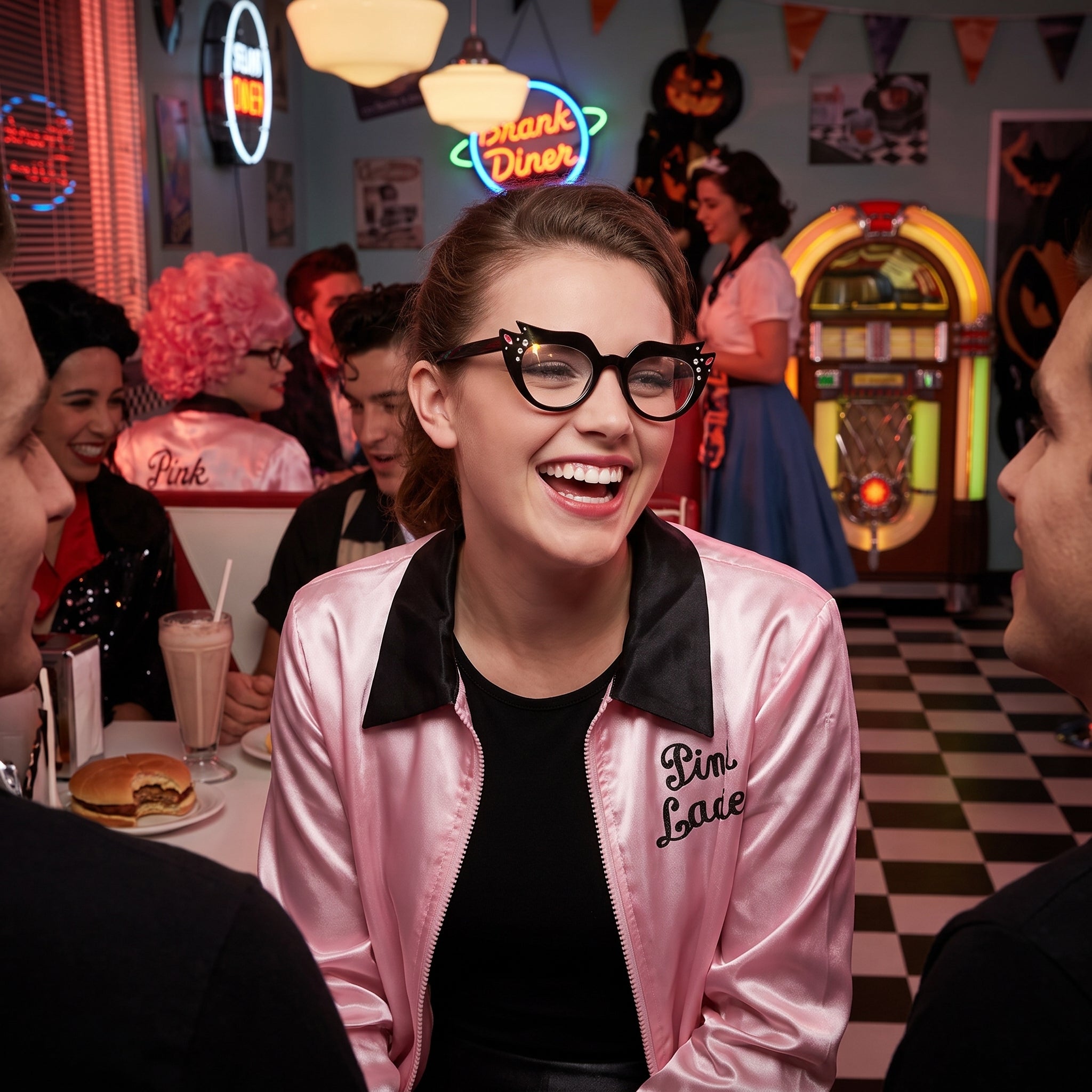Grease-Inspired Halloween Costume Glasses