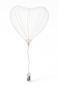 Clearz LED Heart Shaped 20-24" Balloon