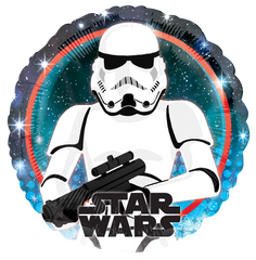 Storm Trooper Foil Balloon - 18-Inch Mylar