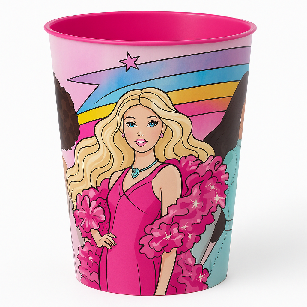 Vintage Barbie Plastic Favor Cup