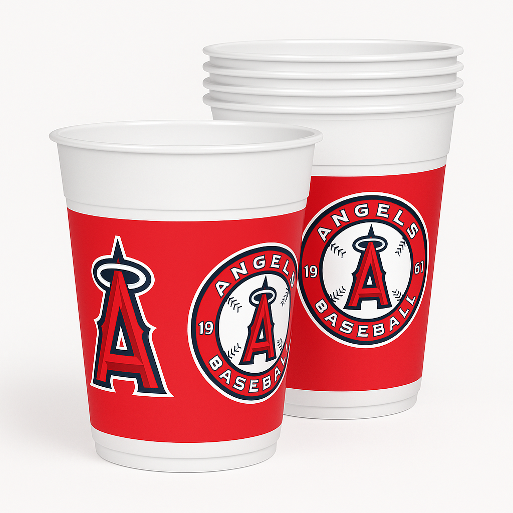 Los Angeles Angels 16oz Plastic Cups