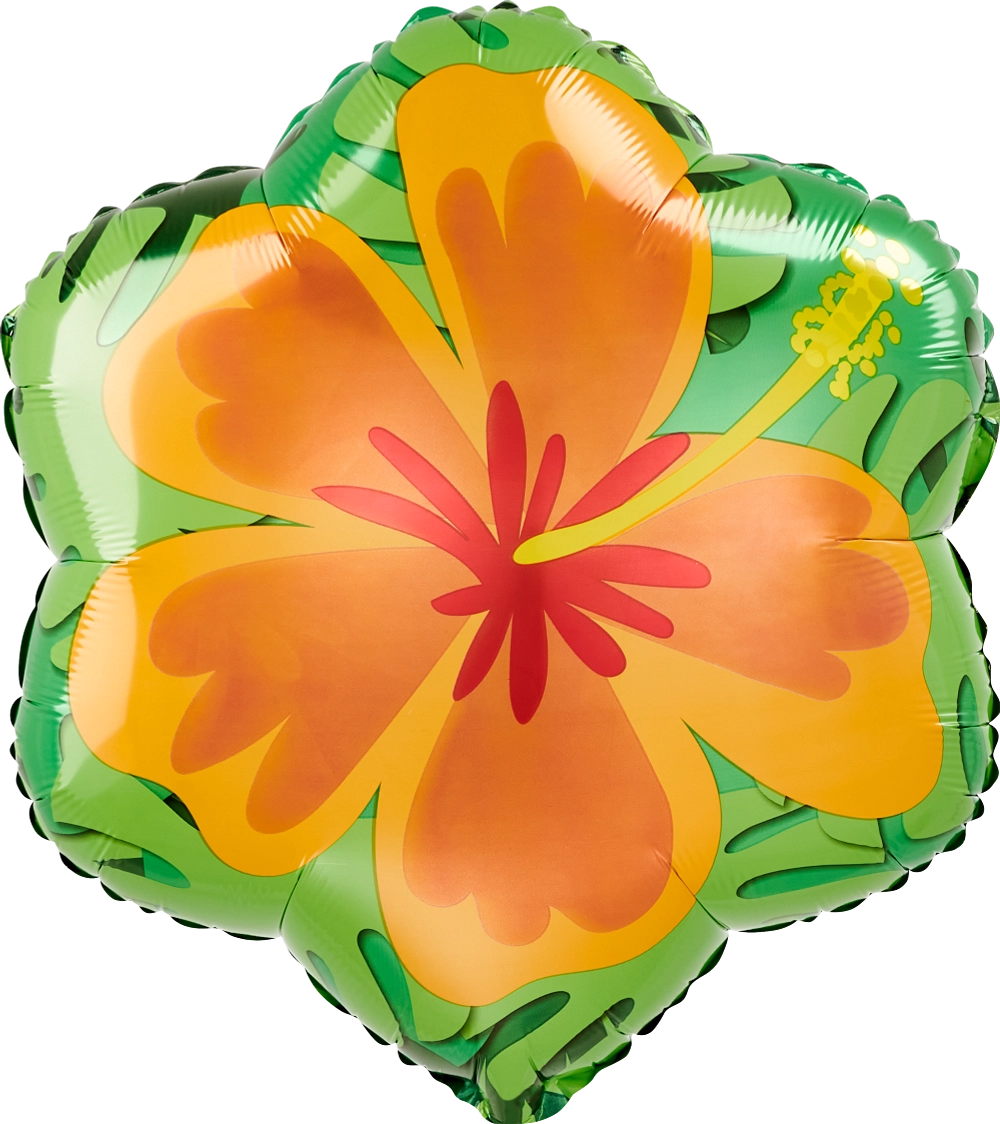 Hibiscus Summer Foil Balloon