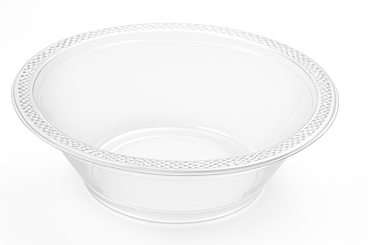 Clear 12 oz Plastic Bowls - Pack of 20