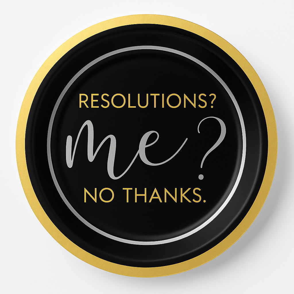 New Year's Eve Premium 7" Plates