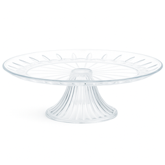 Clear Plastic Crystal Cake Stand