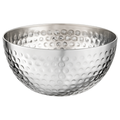Elegant Gold Hammered Stainless Steel Bowl - 5.75"
