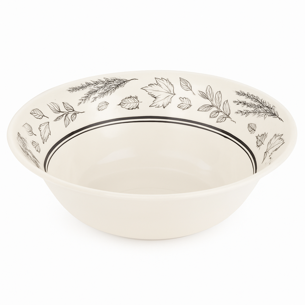 Thanksgiving Harvest Textured Melamine Serving Bowl