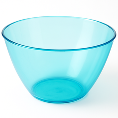 Caribbean Blue Medium Plastic Bowl, 2-Quart