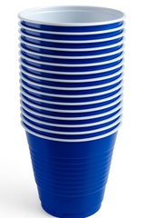 Royal Blue 18oz Plastic Party Cups - 50 Pack