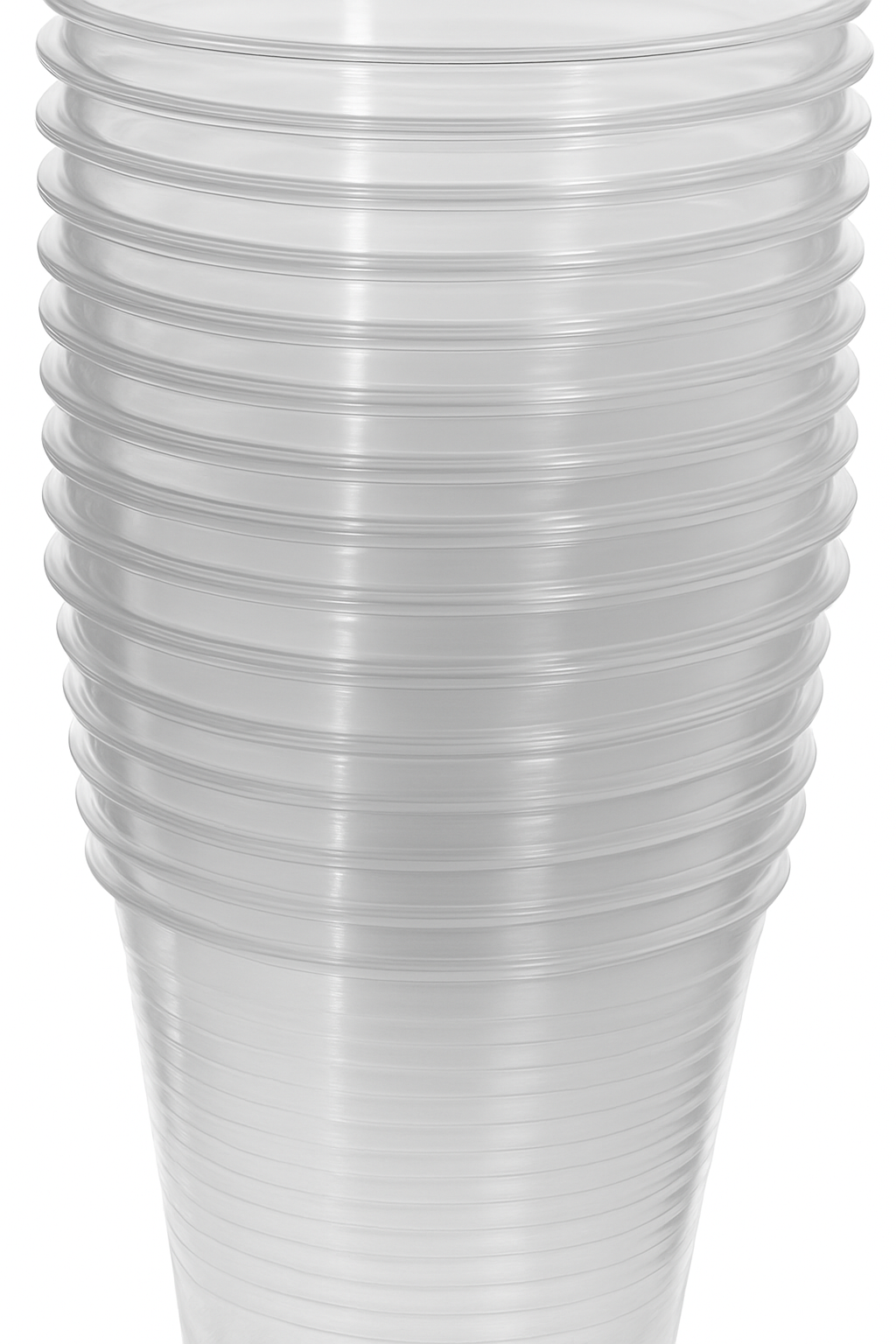 Clear 12oz Plastic Party Cups - Pack of 50