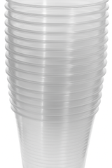 Clear 12oz Plastic Party Cups - Pack of 50