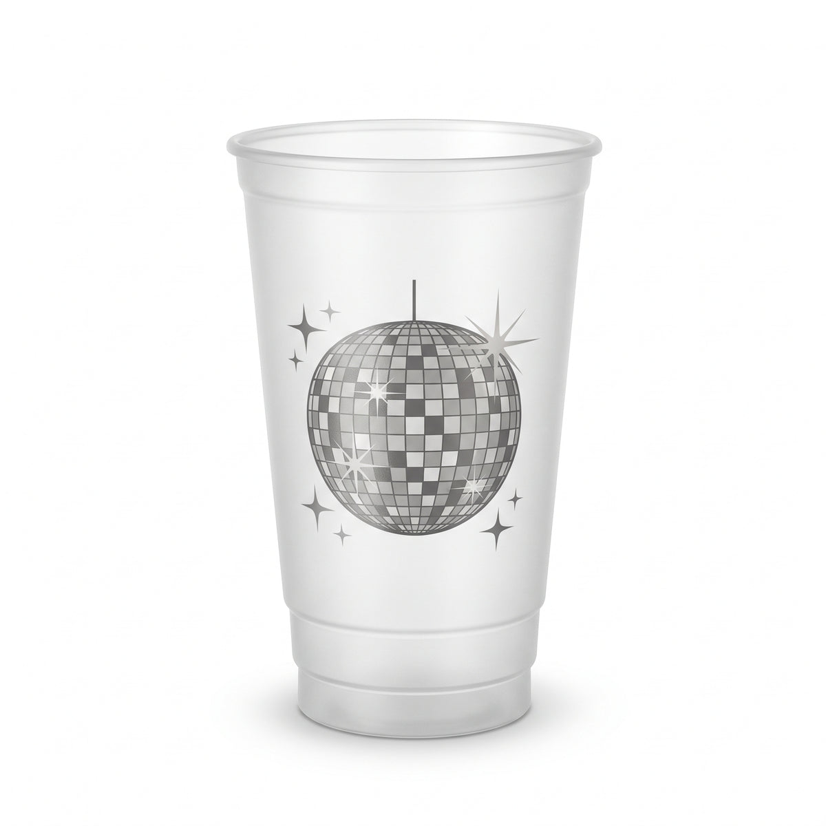 18 oz Disco Party Plastic Tumblers