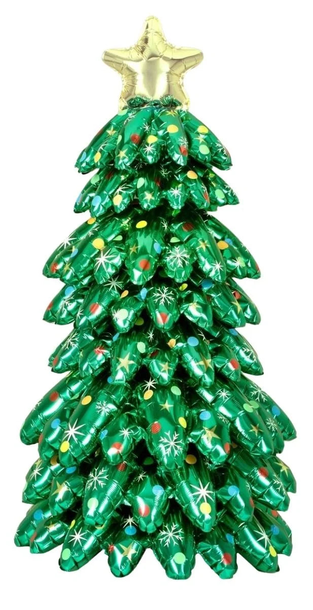 Christmas Tree Stacker AirLoonz 25" x 50" Foil Balloon