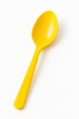 Sunshine Yellow Plastic Spoons - Economy Pack