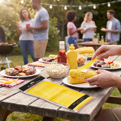 Yellow Plastic Knives - 7.5 In. | 20 Count