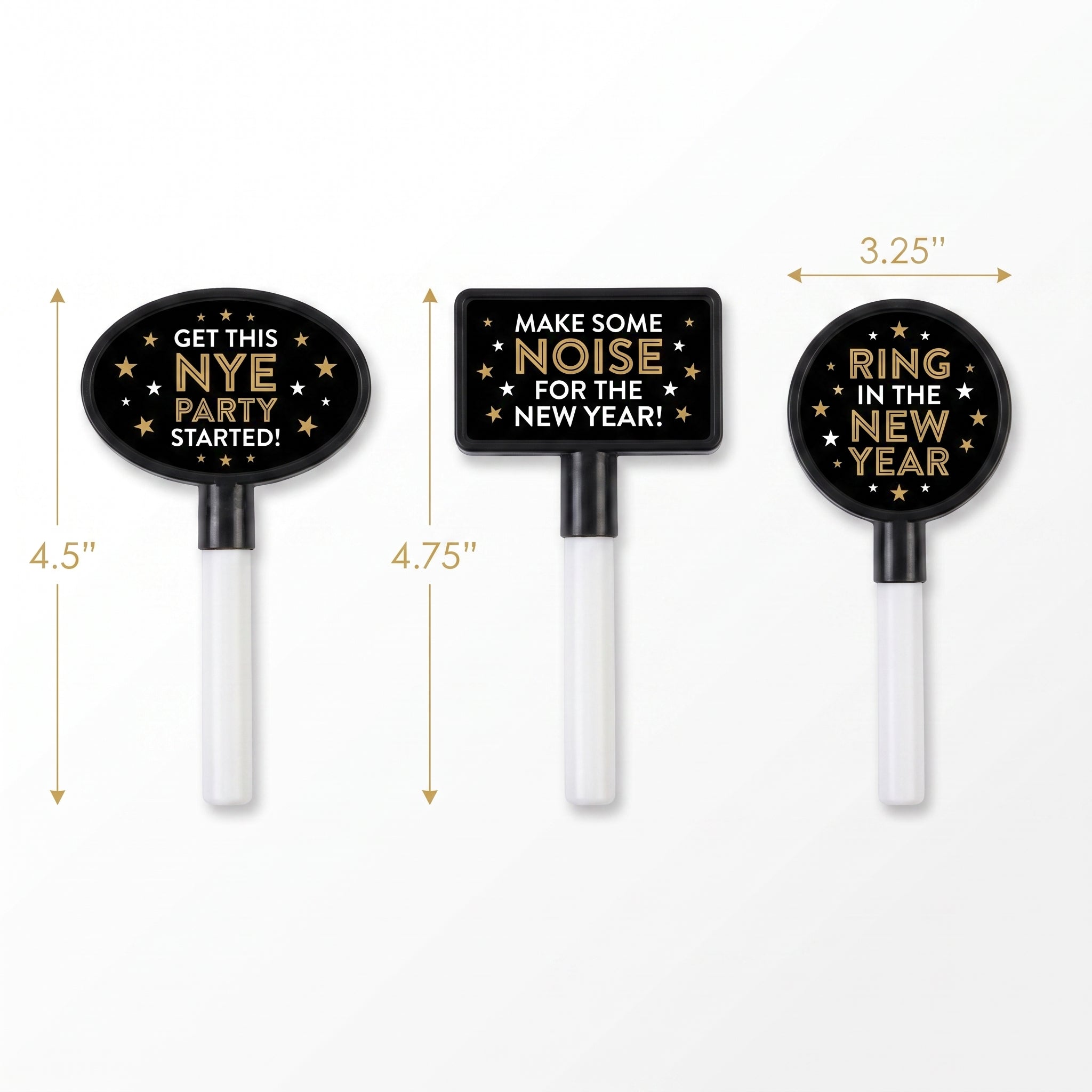 New Year's Eve Spin Noisemaker Pack