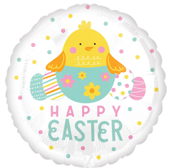 Happy Easter Metallic Balloon
